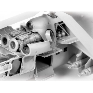 1:72 Сборная модель ZVEZDA Советский ударный вертолет Ми-24А, подарочный набор